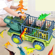 Load image into Gallery viewer, Tyrannosaurus Car Toy Dinosaurs Transport Car Carrier Truck Toy Pull Back Vehicle Toy with Dinosaur Gift for Boys Birthday
