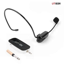 Load image into Gallery viewer, UHF Headset Wireless Microphone Little Bee Amplifier Teacher Use Teaching Microphone Outdoor Stage Sound Earphone
