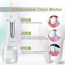 Load image into Gallery viewer, USB Rechargeable Electric Oral Irrigator Tooth Cleaner Portable Dental Water Jet flosser Teeth Cleaning Whitening Tool Kit Care 0ral irrigator
