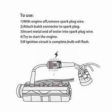 Load image into Gallery viewer, Universal Car Tester System Coil Engine Auto Car Line 12v Diagnostic Test Igniton Accessories In Spark Tester To J5n1
