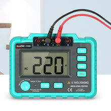 Load image into Gallery viewer, VC60B+Insulation Tester Earth Ground Impedance Resistance Tester DC250V/1000V Median Megohm Digital Insulation Resistance Meter

