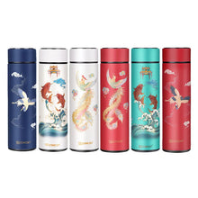 Load image into Gallery viewer, Vacuum Intelligent Thermos Water Bottle Chinese Style Temperature Display Digital Thermal Cup For Coffee Tea Preservation 500 ml
