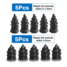 Load image into Gallery viewer, Vacuum Tyre Repair Nail for Motorcycle Car Trucks Scooter Bike Tire Puncture Repair Universal Tubeless Rubber Nails
