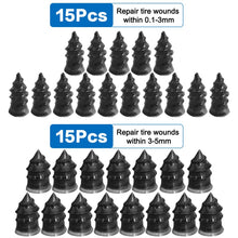 Load image into Gallery viewer, Vacuum Tyre Repair Nail for Motorcycle Car Trucks Scooter Bike Tire Puncture Repair Universal Tubeless Rubber Nails
