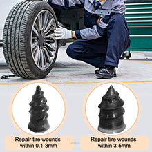 Load image into Gallery viewer, Vacuum Tyre Repair Nail for Motorcycle Car Trucks Scooter Bike Tire Puncture Repair Universal Tubeless Rubber Nails
