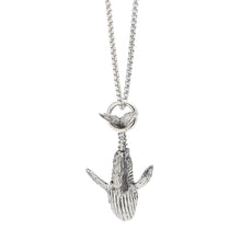 Load image into Gallery viewer, Vintage Gothic Blue Whale Pendant Necklace For Punk Men and Women Simple Fish Necklaces Sweater Chain Accessories Jewelry
