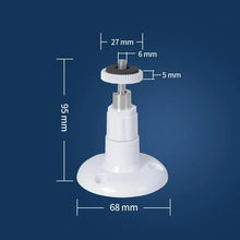 Load image into Gallery viewer, Wall Mount Bracket Installation Metal Holder Secure Rotary CCTV Camera Stand for Security Surveillance Camera
