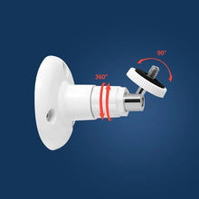 Load image into Gallery viewer, Wall Mount Bracket Installation Metal Holder Secure Rotary CCTV Camera Stand for Security Surveillance Camera

