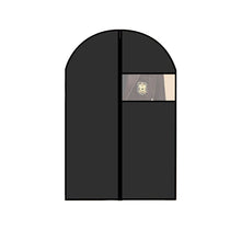 Load image into Gallery viewer, Wardrobe Clothes Hanging Dust Cover Suit Coat Storage Bag Garment Bags Organizer Wedding Dress Cover  Hanging Clothing Organizer
