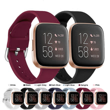 Load image into Gallery viewer, Watch band For Original Fitbit Versa 2 strap Soft Silicone Waterproof Wrist Accessories Replacement correa For Fitbit Versa 2
