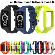 Load image into Gallery viewer, Watchband For Huawei Band 6 / Huawei Honor Band 6 SmartWatch Wristband Sport Silicone Replacement belt Strap Bracelet Band New
