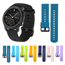 Load image into Gallery viewer, Watchband For Xiaomi Huami Amazfit Smart Watch Silicone Wrist Strap Band For Amazfit Bip GTR 47mm 42mm GTS 2 2e Stratos Bracelet
