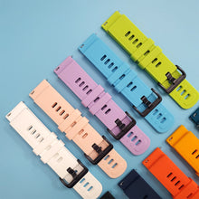 Load image into Gallery viewer, Watchband For Xiaomi Huami Amazfit Smart Watch Silicone Wrist Strap Band For Amazfit Bip GTR 47mm 42mm GTS 2 2e Stratos Bracelet
