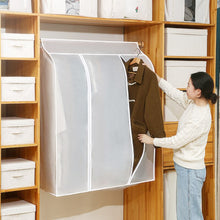 Load image into Gallery viewer, Waterproof Dustproof Clothes Large Dust Cover for Garment Suit Dress Coat Cloth Protector Hanging Organizer Wardrobe Storage Bag
