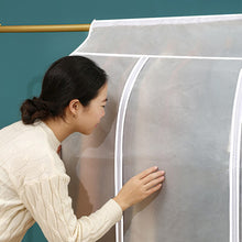 Load image into Gallery viewer, Waterproof Dustproof Clothes Large Dust Cover for Garment Suit Dress Coat Cloth Protector Hanging Organizer Wardrobe Storage Bag
