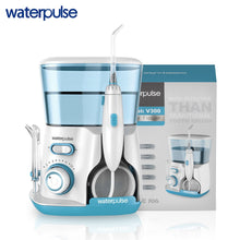 Load image into Gallery viewer, Waterpulse 12 Pressures Oral Irrigator IPX7 Portable Water Jet Flosser 800ML Water Tank Teeth Cleaner SPA Water Flosser 5pcs Tip 0ral irrigator
