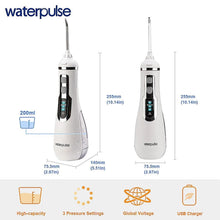 Load image into Gallery viewer, Waterpulse V500 Portable Oral Irrigator Dental Water Flosser Cordless Dental Irrigator Jet 4 Mode Waterproof For Teeth Cleaner 0ral irrigator
