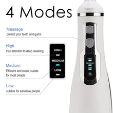 Load image into Gallery viewer, Waterpulse V500 Portable Oral Irrigator Dental Water Flosser Cordless Dental Irrigator Jet 4 Mode Waterproof For Teeth Cleaner 0ral irrigator
