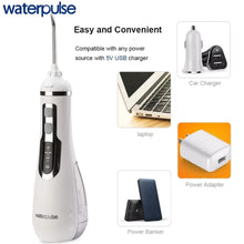 Load image into Gallery viewer, Waterpulse V500 Portable Oral Irrigator Dental Water Flosser Cordless Dental Irrigator Jet 4 Mode Waterproof For Teeth Cleaner 0ral irrigator
