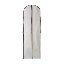 Load image into Gallery viewer, Wedding Bridal Dress Robe Garment Clothes Storage Protective Bag Case White Waterproof Dustproof Cover Non-woven Craft
