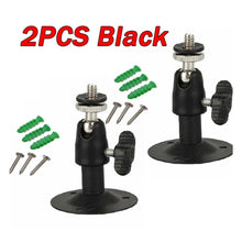 Load image into Gallery viewer, White Black Mini Metal Wall Mount Ceiling Stand Bracket for CCTV Camera Tripod
