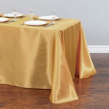 Load image into Gallery viewer, White Table Cloth Polyester Table Cloth Rectangular Satin Tablecloth for Birthday Christmas Home Party Decor Wedding Supplies
