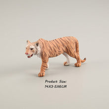 Load image into Gallery viewer, Wild animal model tiger lion leopard educational hand-painted jungle animal action figure model set
