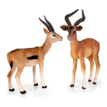 Load image into Gallery viewer, Wild Forest Animal Zoo plastic Models Simulation Antelope Gazelle Argali Model Action Figure Figurines Teaching Kids Toys
