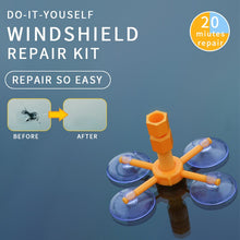 Load image into Gallery viewer, Windshield Repair Kit Quick Fix Car Cracked Glass Windscreen Repair Tool Kit Resin Sealer DIY Auto Window Screen Polishing
