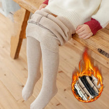 Load image into Gallery viewer, Winter Children Warm Tight For Girls Thick Velvet Pantyhose Fleece Cotton Pants Toddler Ballet Dance Long Stockings Boys Clothes
