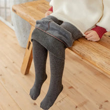 Load image into Gallery viewer, Winter Children Warm Tight For Girls Thick Velvet Pantyhose Fleece Cotton Pants Toddler Ballet Dance Long Stockings Boys Clothes
