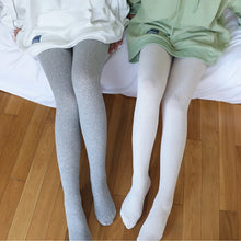 Load image into Gallery viewer, Winter New Knitted Twist Tights for Women Girls Cotton Striped Warm Pantyhose Autumn Full Foot Tights Footless
