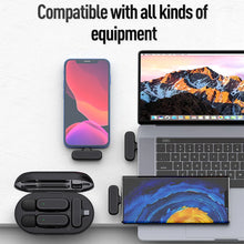 Load image into Gallery viewer, Wireless Lapel Microphone Micro Telephone Portable Charging Box Mic Wireless Microphone For Mobile Cell Phone Android Iphone
