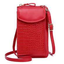 Load image into Gallery viewer, Women Bag Shoulder Bags Female Handbags Wallet Card Bags Messenger Bag Crocodile Pattern Coin Purse Mobile Phone Bag sac
