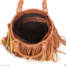 Load image into Gallery viewer, Women Crossbody Bag Tassel Fringe Suede Messenger Bag Ladies New Fashion Zipper Satchel For Women 2024
