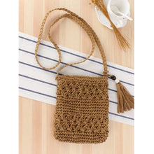 Load image into Gallery viewer, Women Hollow Tassel Straw Bag Summer Vacation Travel Beach Bag ladies CrossbodyLipstick Cosmetic Bag Women'S Bag 2023 Summer New

