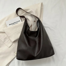 Load image into Gallery viewer, Ladies Handbag Bucket New Trend Ladies Soft Leather Shoulder Bag
