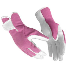 Load image into Gallery viewer, Womens Leather Gardening Gloves Work gloves for Rose Pruning Weeding Digging Yard Garden

