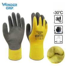 Load image into Gallery viewer, Wonder Grip Thicken Garden Working Gloves Coldproof Work Gloves Double Layer Latex Coated Protection Gardening Gloves
