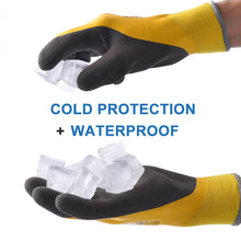 Load image into Gallery viewer, Wonder Grip Thicken Garden Working Gloves Coldproof Work Gloves Double Layer Latex Coated Protection Gardening Gloves
