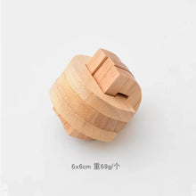 Load image into Gallery viewer, Wooden Kong Ming Lock Lu Ban Lock Brain Teaser Educational Toy for Kids Children  3D Puzzles Game Unlock Toys Adult
