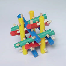 Load image into Gallery viewer, Wooden Kong Ming Lock Lu Ban Lock Brain Teaser Educational Toy for Kids Children  3D Puzzles Game Unlock Toys Adult
