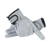 Load image into Gallery viewer, Work Gloves Leather Workers Work Welding Safety Protection Garden Sports Motorcycle Driver Wear-resistant Gloves Heat Insulation
