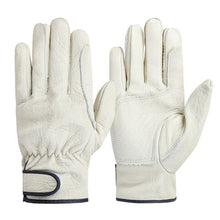 Load image into Gallery viewer, Work gloves leather workers work welding safety protection garden sports motorcycle driver wear-resistant gloves
