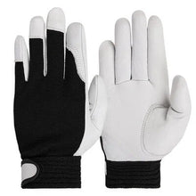 Load image into Gallery viewer, Work gloves leather workers work welding safety protection garden sports motorcycle driver wear-resistant gloves
