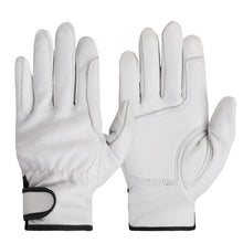 Load image into Gallery viewer, Work gloves sheepskin leather workers work welding safety protection garden sports motorcycle driver wear-resistant gloves
