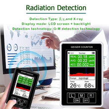 Load image into Gallery viewer, XR1 Pro Geiger Counter Nuclear Radiation Detector Dosimeter Portable Handheld Beta Gamma X-ray Radiation Monitor With Backlight
