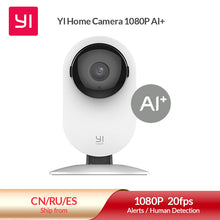 Load image into Gallery viewer, Yi 1080P Smart Home Camera Indoor Ai Menselijk/Hond Kat Huisdier Wifi Security Camera Surveillance System Met Night vision Activiteit Zone
