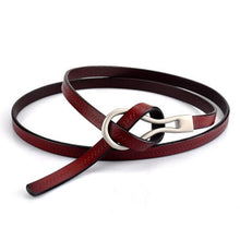 Load image into Gallery viewer, Luxury Women Belts Cow Genuine Leather Fashion Design Strap Female Adjustable Belt Women Belt

