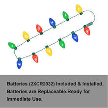 Load image into Gallery viewer, LED Christmas Lights Necklace Light Up Bulb For Wedding Party Celebration Favors Decoration
